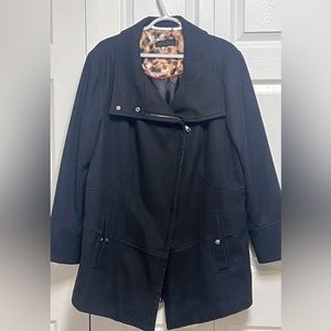 Steve Madden black car coat